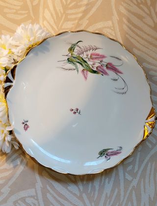 Plato de Porcelana de Berry. M&S. Francesa