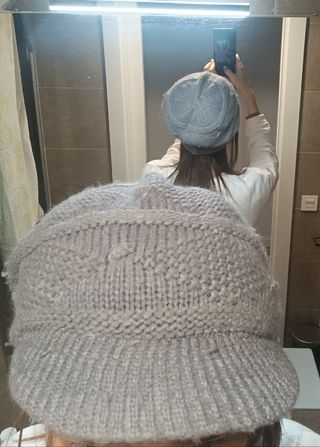 Gorro lana mujer