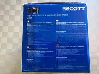Stazione meteorologica e radiosveglia
