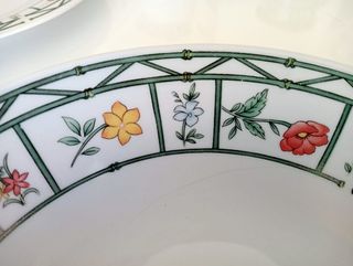 Vajilla de porcelana Lynns Mayflower