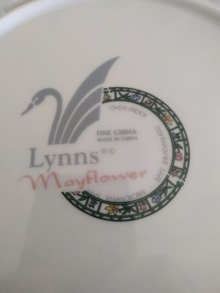 Vajilla de porcelana Lynns Mayflower