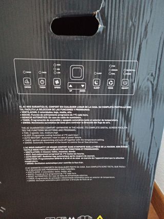 Aire acondicionado portátil