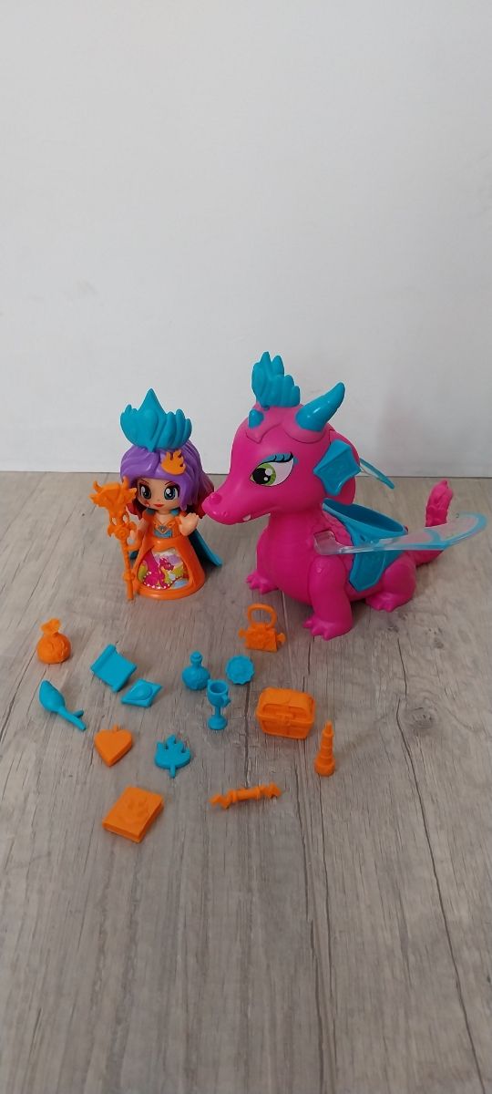 Princesa y dragon volador pinypon