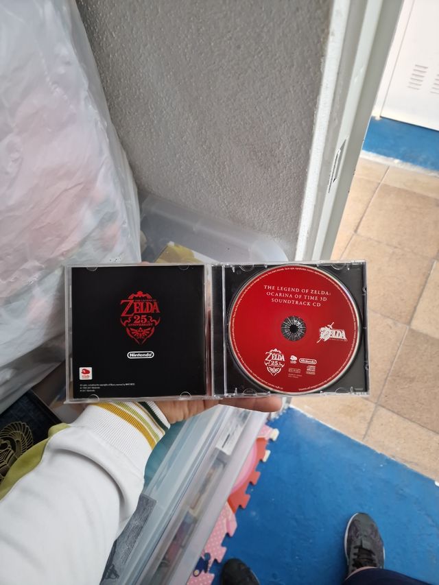 Banda sonora CD Zelda Ocarina of Time 3D