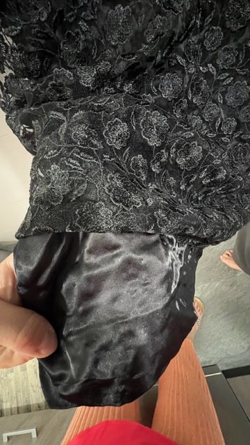 Vestido negro de fiesta. Talla 42-44