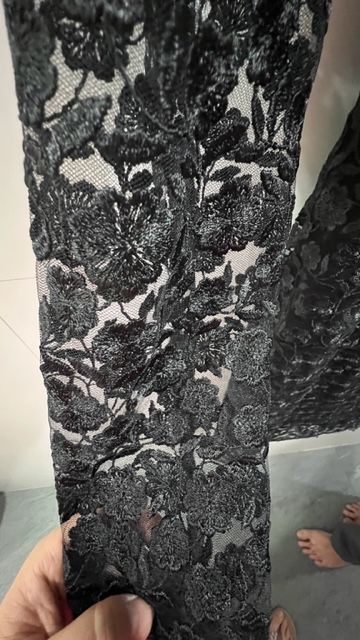 Vestido negro de fiesta. Talla 42-44