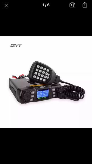 Radio para camion coche nueva uHF y VHF FM 