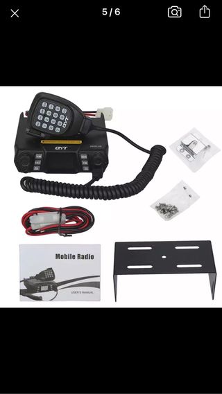 Radio para camion coche nueva uHF y VHF FM 