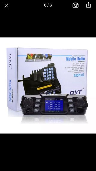 Radio para camion coche nueva uHF y VHF FM 