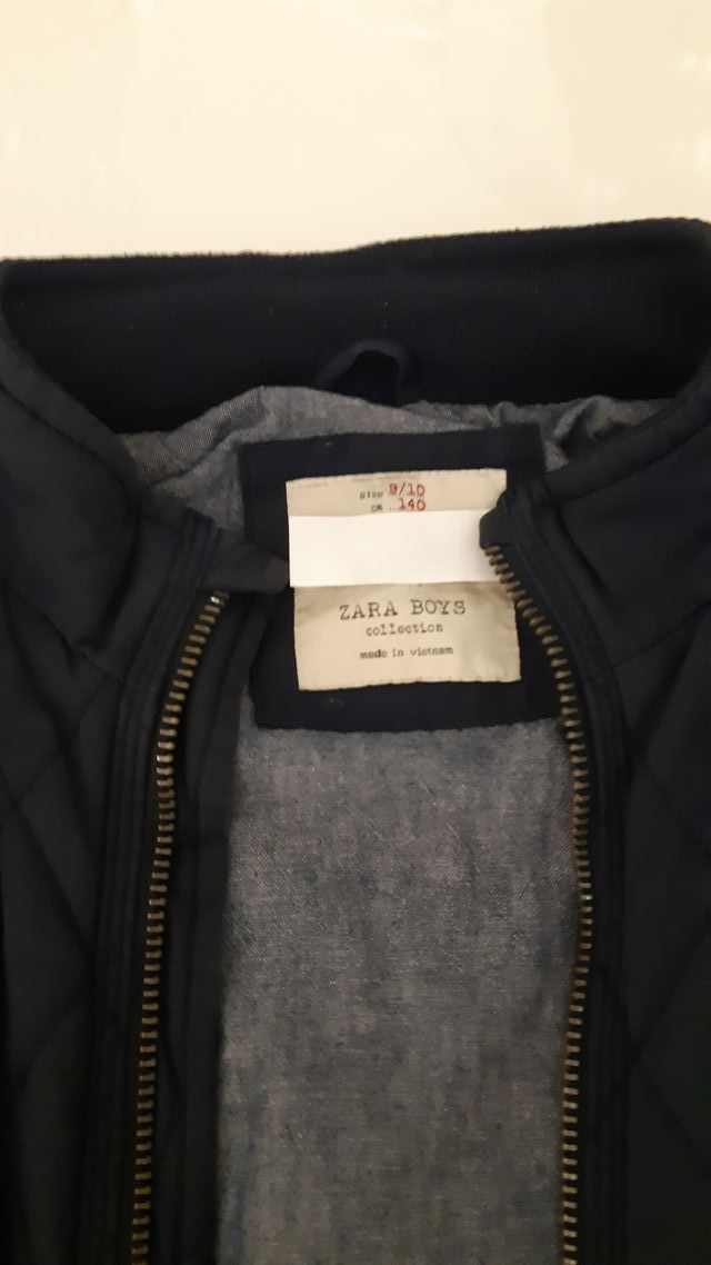 Chaqueta Zara niño 9-10 años azul