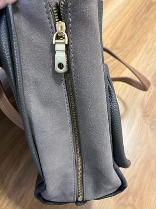 Bolso grande piel Zara
