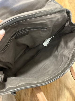 Bolso grande piel Zara
