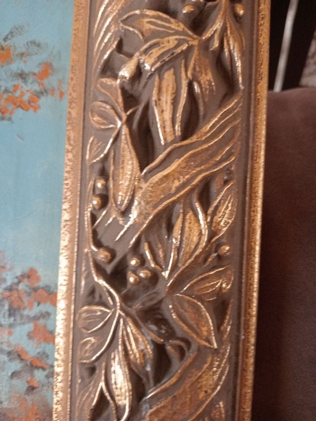 Cuadro pintura al óleo sobre lienzo el envío Seur