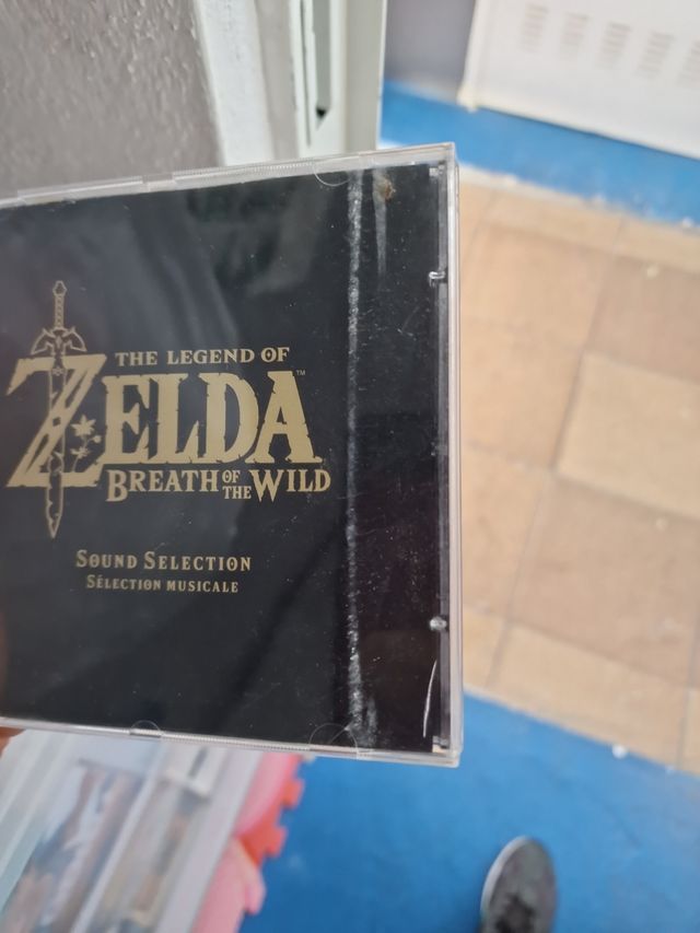 CD BANDA SONORA ZELDA BREATH OF THE WILD