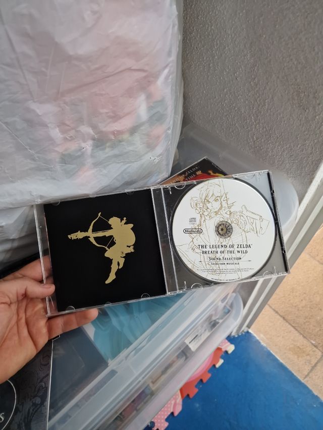 CD BANDA SONORA ZELDA BREATH OF THE WILD