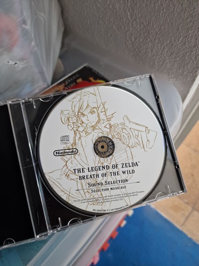 CD BANDA SONORA ZELDA BREATH OF THE WILD