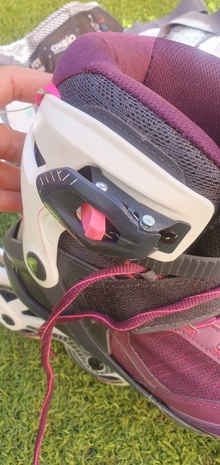 Patines línea + protecciones