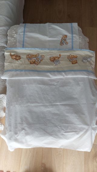 Sabanas Cuna o Minicuna algodon