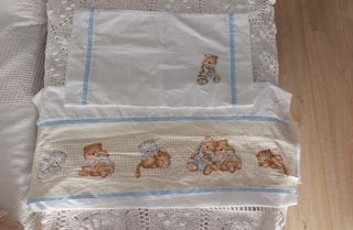 Sabanas Cuna o Minicuna algodon