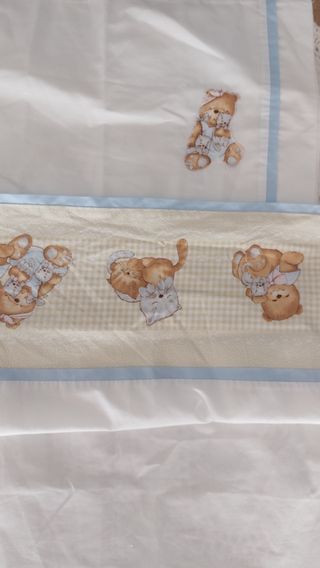 Sabanas Cuna o Minicuna algodon