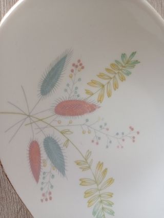 Coppia piattini in porcellana anni 50