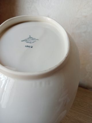 Coppia piattini in porcellana anni 50