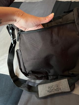 Bolso carro Jane en color negro y gris