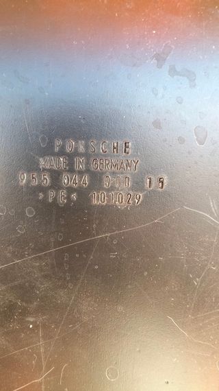 Bandeja de maletero Porsche cayenne