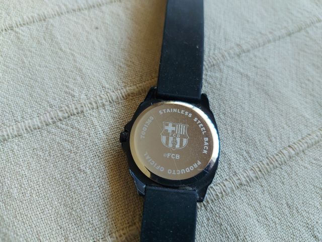 Reloj analogico del Barça, para niñ@