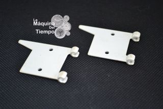 2 banderas sin pegatina. Famobil / playmobil.