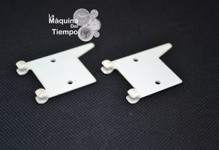 2 banderas sin pegatina. Famobil / playmobil.