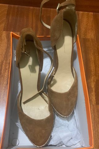 zapatos plataforma zara 37