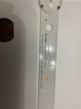 tiras de led tv 43”