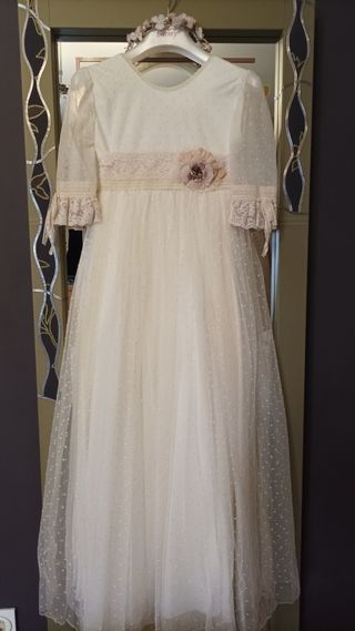 CHOLLO! Vestido Comunión Niña