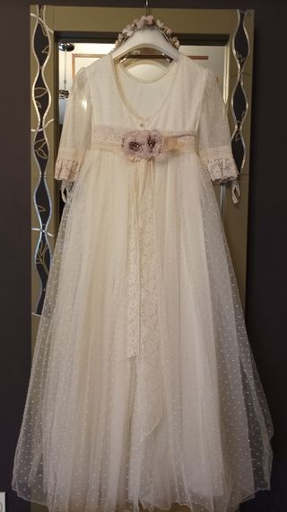 CHOLLO! Vestido Comunión Niña