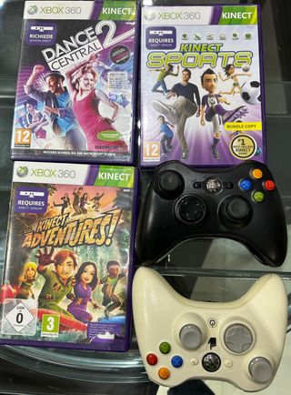 xbox 360 + kinect + 2 joystick + 13 giochi