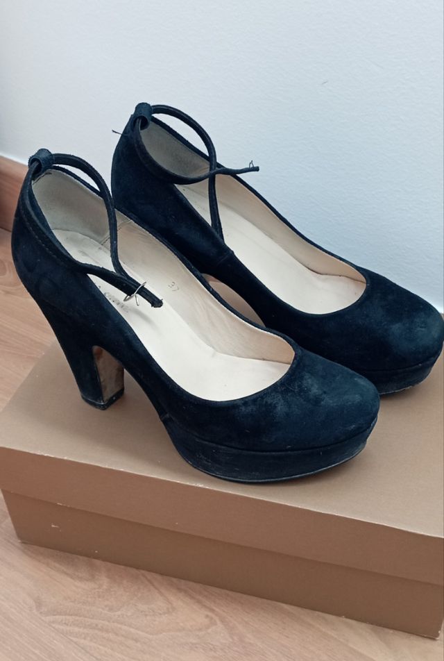 Zapatos Gloria Ortiz t.37 piel