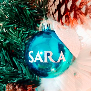 Bola árbol navidad