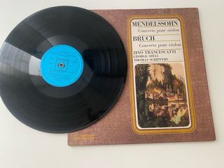 Disco vinilo Mendelssohn y Bruch