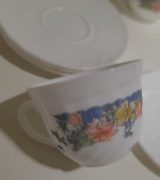 Pocillos y platos Arcopal