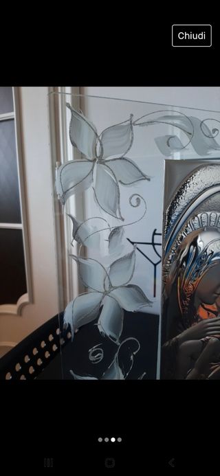 Quadro soprammobile dipinto a mano