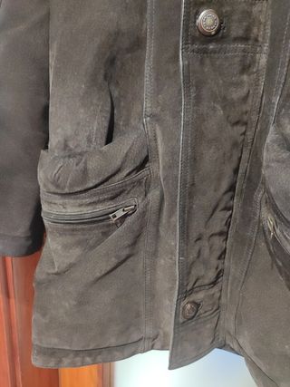 Chaqueta piel, hombre.