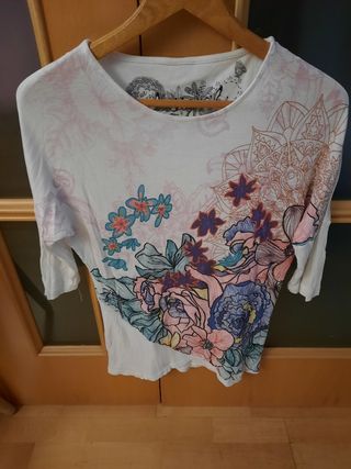 Camiseta media manga