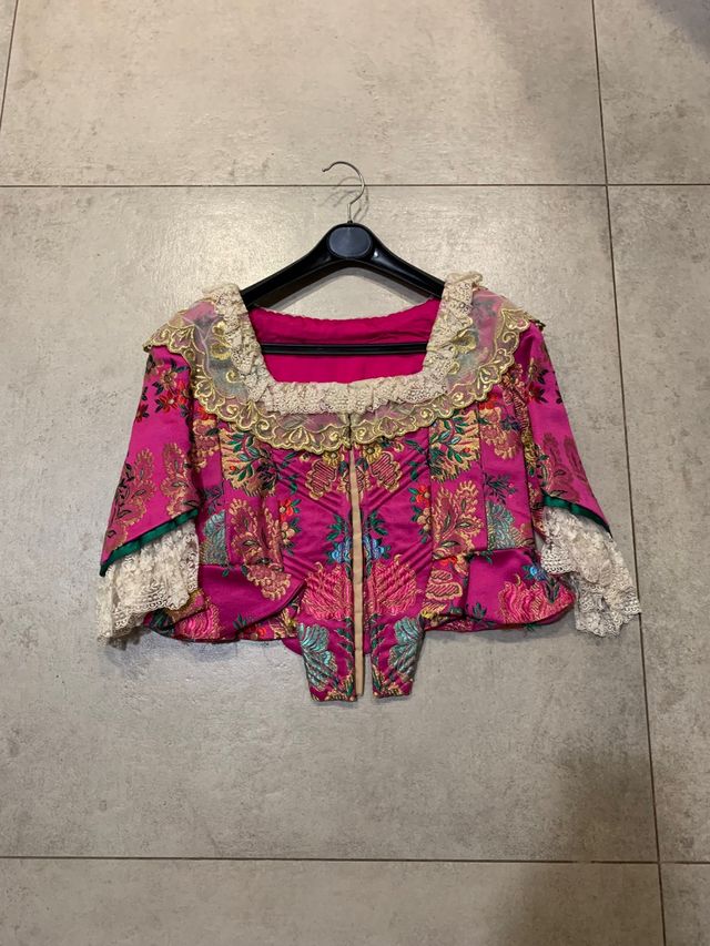 TRAJE FALLERA HECHO A MANO - NIÑA 10-15 AÑOS