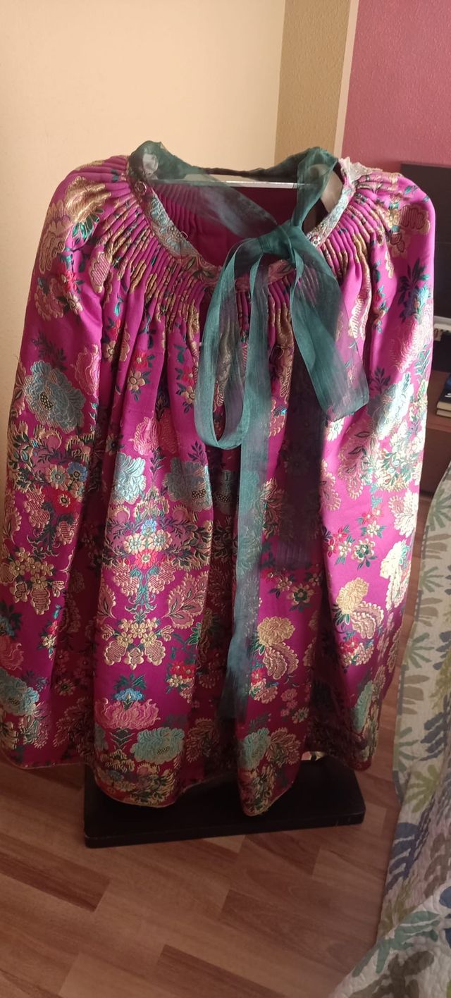 TRAJE FALLERA HECHO A MANO - NIÑA 10-15 AÑOS