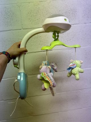 movil cuna fisher price
