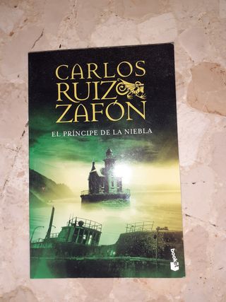 Libro Carlos Ruiz Zafón "El Príncipe de la Niebla"