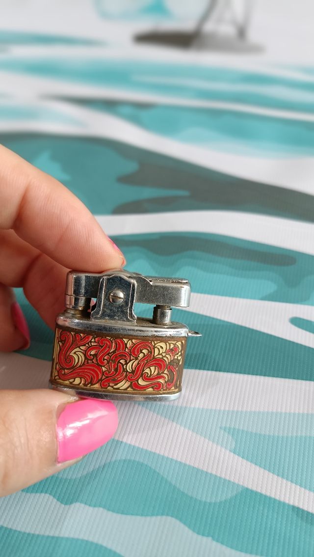 Mechero vintage de mecha