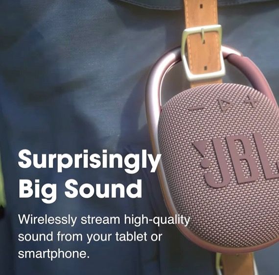 ALTAVOZ JBL CLIP 4 - NUEVO A ESTRENAR