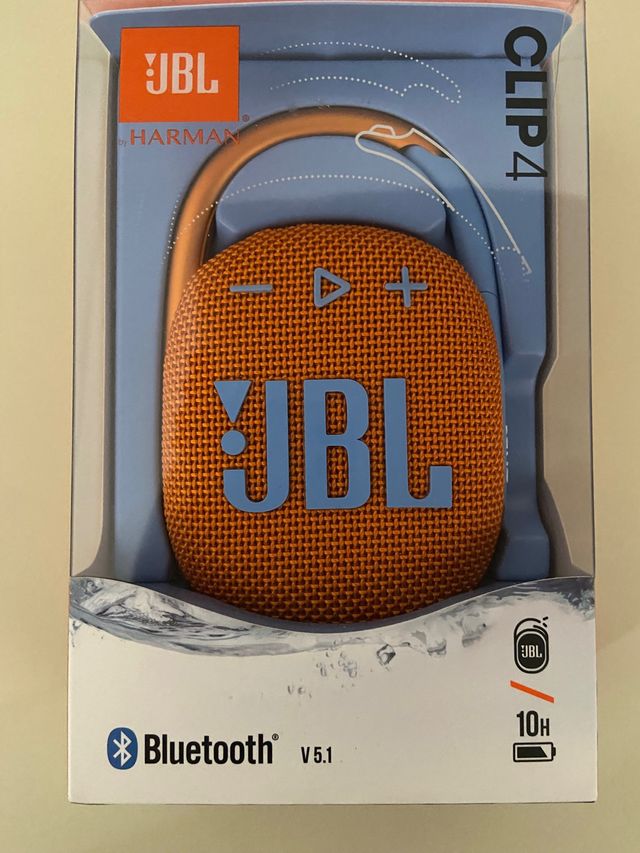 ALTAVOZ JBL CLIP 4 - NUEVO A ESTRENAR